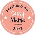 Featured on Sassy Mama 2025 Logo